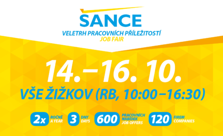 Job Fair Šance at VŠE /Oct 14 – 16, 2025/