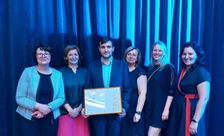 VŠE student Pavel Rubtsou received the DZS 2022 award