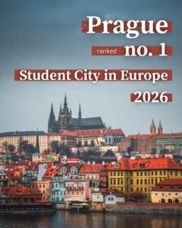 Prague has been ranked Europe’s best student city in 2026! 🇨🇿✨

Recognised for its affordable student housing, accessible public transport, low crime rate and vibrant academic environment, Prague offers an exceptional quality of life for students.👨🏼‍🎓

The January 2026 comparative study by BOXIE24 evaluated 10 key indicators shaping student experience - from cost of living and safety to university density and overall environment.

With an overall score of 99.35/100, Prague ranked first among European student cities!🤭

#prague #studyinprague #studentlife #erasmusprague #czechrepublic