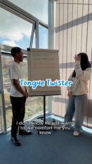 Our ambassadors Vivi and Luvuyo took on the challenge and tried some tongue twisters in other languages!🌍

@vivilamgido
@1uvuyo

Let us know in the comments what is a famous tongue twister in your language!👀

#foryou #vse #viral #instagram #insta
