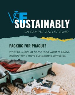 Packing your bags for your exchange in Prague? 🧳✈️

Welcome to VŠE Sustainably: On Campus & Beyond — your new guide to student-friendly sustainable tips for life at VŠE and across Prague! 🌱

We’re kicking off the series with smart sustainable packing tips: swipe through to see what to bring (and what to leave at home) to keep your luggage light and practical.

💬 What’s one essential you never travel without? Let us know below!

🔖 Save this for packing day & share it with your friends!

#studyinprague #sustainablelifestyle #lifeinprague #sustainableprague #vseinternationalstudents