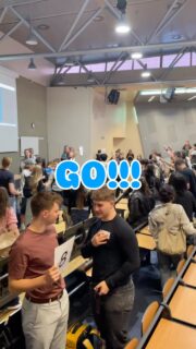 Our new students in the middle of orientation games🥹 we wonder which team will win 👀...
