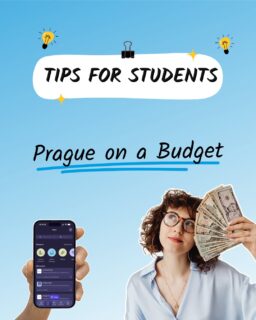 Exploring Prague doesn’t have to be expensive! 💸🇨🇿

From affordable meals and smarter shopping to beautiful parks, cultural experiences and student discounts, there are plenty of ways to enjoy Prague without spending too much.

We’ve put together some budget-friendly tips to help you make the most of student life in the city.

Save this guide and explore Prague for less📌

Eating well in Prague doesn’t have to cost a fortune! 🍽️

For an affordable lunch, look for polední menu or denní menu - special weekday lunch offers that are often cheaper than ordering à la carte. Meníčka.cz makes it easy to find restaurants serving daily lunch menus. University canteens are another budget-friendly option, and you can even try those at other Prague universities, even if you don’t study there! 😋

Looking for even more savings? Check Nesnězeno for discounted food from restaurants and cafés. And for free filtered drinking water, use LOKNI to find refill stations around Prague and top up your water bottle💧

A few small changes can make everyday shopping in Prague much more budget-friendly! 🛍️

Before heading to the supermarket, check Kupi.cz to compare offers and look out for discounts. Many supermarket chains also have loyalty apps with special deals and coupons.

For clothes and other second-hand finds, try Vinted or explore local thrift shops and flea markets (MOMENT, 1981 Secondhand...) 👕. And don’t forget to plan your shopping list before you go - it can help you avoid unnecessary purchases.

If you’re exchanging money, compare exchange rates and fees before making a transaction. And when paying by card in Czech Republic, always choose Czech crowns rather than your home currency to avoid unfavourable dynamic currency conversion rates.

Getting around Prague can be easy on a student budget! 🚋

PID Lítačka is a useful app for planning public transport journeys and checking ticket options. If you travel regularly, compare single tickets with longer-term passes to see what works best for you. 

For shorter trips, try shared bikes! With PID Lítačka, you can get two 15-minute rides for free each day through participating bike-sharing services 🚲. And if your destination
