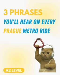 POV: You’ve been taking the Prague metro for a month and still have no idea what the speakers are saying.👀 Time to fix that!🇨🇿

#czechlanguage #learnczech #czechphrases #erasmuslife #prague