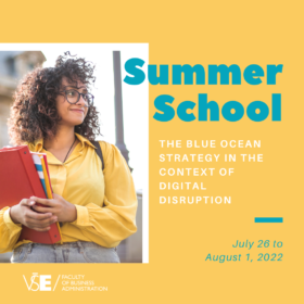 Summer School: Blue Ocean Strategy in Context of Digital Disruption /26. 7.-1. 8./