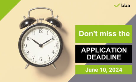 BBA Application Deadline on June 10, 2024