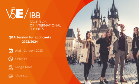 April 12, 2023 from 4 pm / Bachelor of International Business – Online Q&A Session for applicants