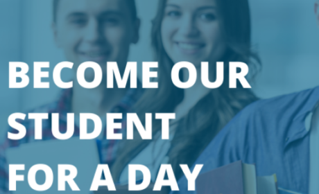 Become Our Student For A Day