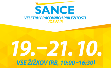 Job fair ŠANCE – October 19-21, 2021