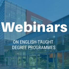 Webinars of international degree programmes