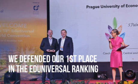 VŠE Once Again the Best Business School in Central and Eastern Europe! We have defended our 1st place in the Eduniversal rankings